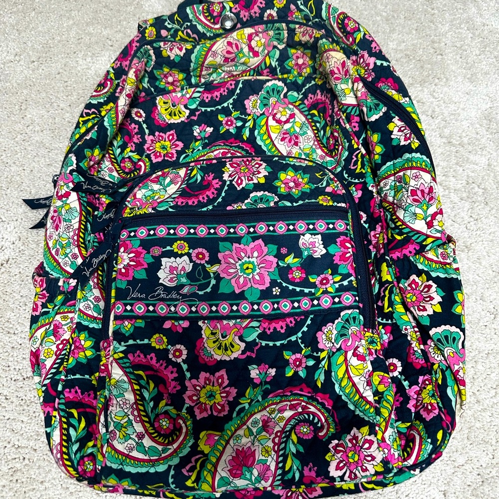 Vera Bradley backpack in Petal Paisley